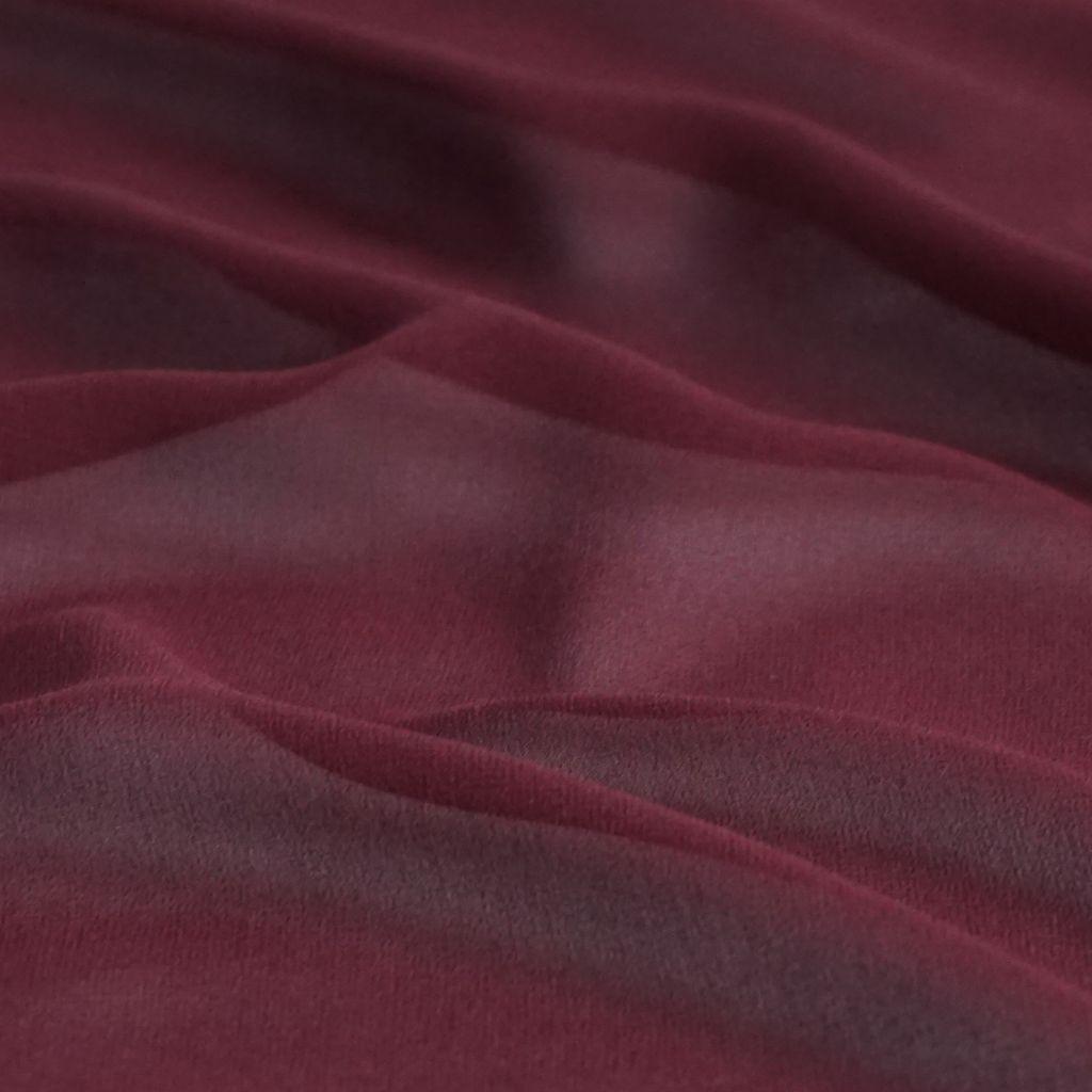 Seidenchiffon matt weinrot